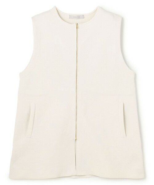 UNFILO / アンフィーロ ベスト | 【セレモニー】BEAUTY FORM KNIT ZIPジレ | 詳細4