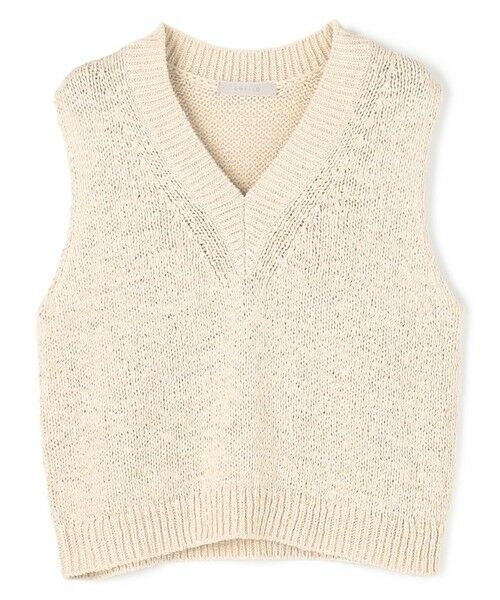 UNFILO / アンフィーロ ベスト | テープヤーンニット ベスト | 詳細3