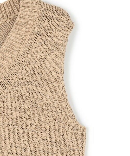 UNFILO / アンフィーロ ベスト | テープヤーンニット ベスト | 詳細6