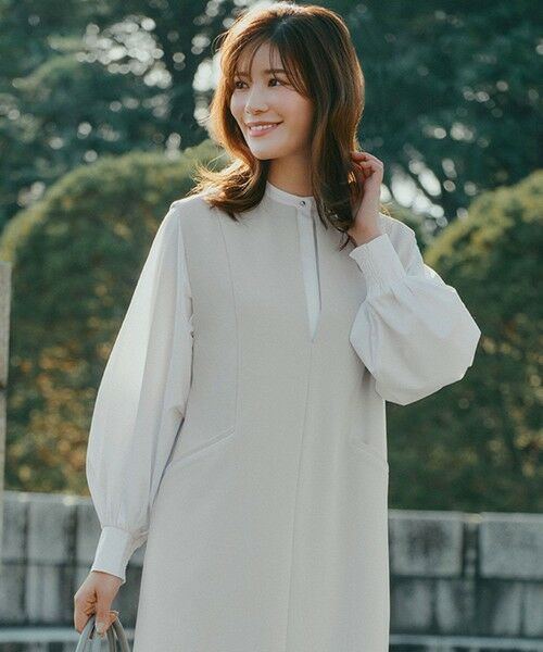 UNFILO / アンフィーロ ロング・マキシ丈スカート | BEAUTY MOVE キーネック ジャンスカ | 詳細1