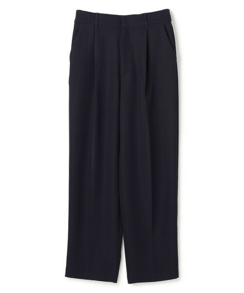 UNFILO / アンフィーロ その他パンツ | 【ウエストゴム】ドライダブルクロス タックテーパードパンツ | 詳細3