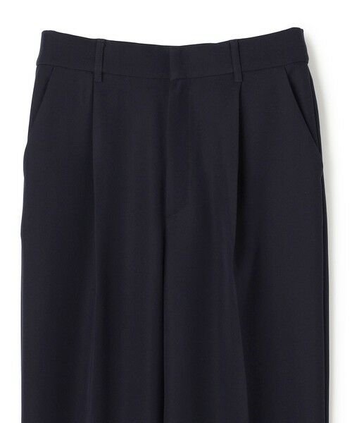 UNFILO / アンフィーロ その他パンツ | 【ウエストゴム】ドライダブルクロス タックテーパードパンツ | 詳細5