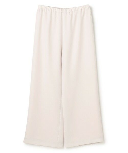 UNFILO / アンフィーロ その他パンツ | 【ウエストゴム/セレモニー】ドライダブルクロス イージー ワイドパンツ | 詳細10