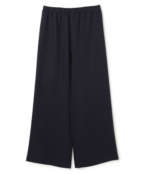 UNFILO / アンフィーロ その他パンツ | 【ウエストゴム】ドライダブルクロス イージー ワイドパンツ（ブラック）