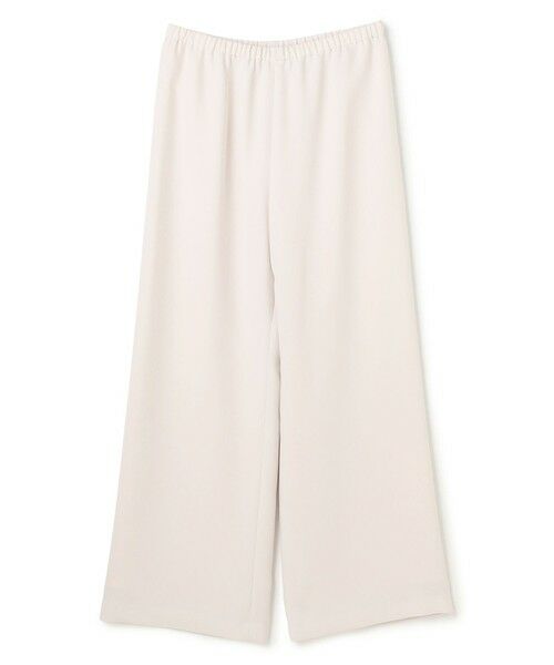 UNFILO / アンフィーロ その他パンツ | 【ウエストゴム】ドライダブルクロス イージー ワイドパンツ（アイボリー）