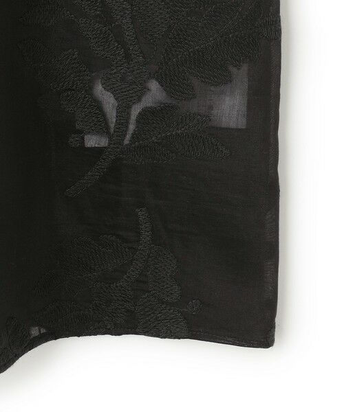 UNFILO / アンフィーロ シャツ・ブラウス | 【前後着用可能の2WAY仕様】ボタニカル エンブロイダリー ブラウス | 詳細18