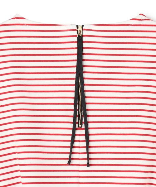 UNFILO / アンフィーロ カットソー | ドライタッチリブ バックZIP ボーダートップス | 詳細15