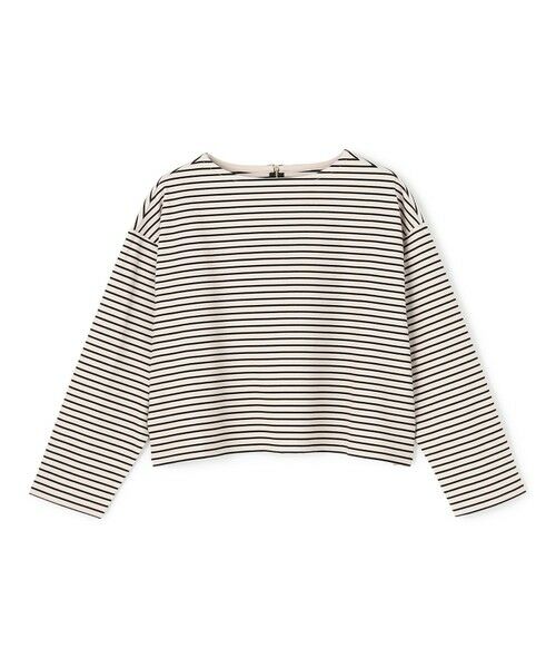 UNFILO / アンフィーロ カットソー | ドライタッチリブ バックZIP ボーダートップス | 詳細19