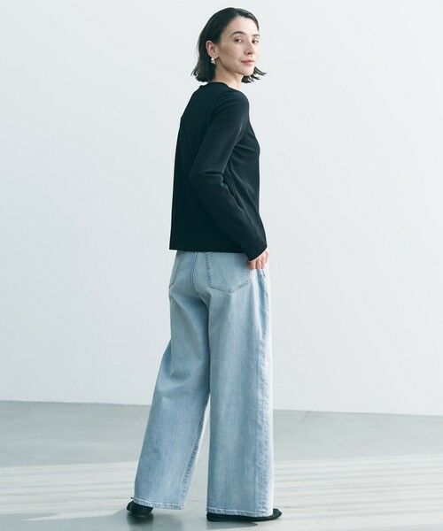 UNFILO / アンフィーロ カーディガン・ボレロ | ドライタッチリブ カーディガン | 詳細14