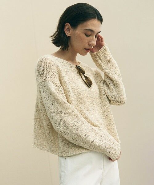 UNFILO / アンフィーロ ニット・セーター | テープヤーンニット プルオーバー | 詳細1