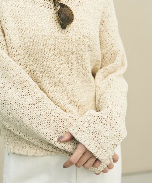 UNFILO / アンフィーロ ニット・セーター | テープヤーンニット プルオーバー | 詳細3