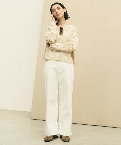 UNFILO / アンフィーロ ニット・セーター | テープヤーンニット プルオーバー | 詳細4