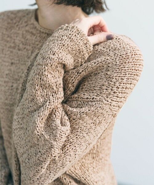 UNFILO / アンフィーロ ニット・セーター | テープヤーンニット プルオーバー | 詳細12
