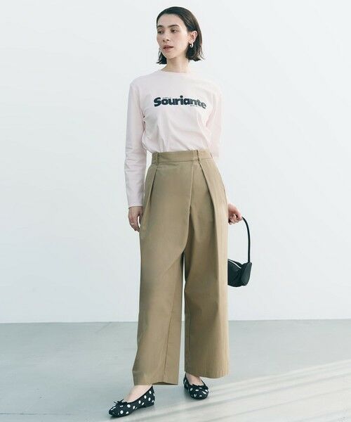 UNFILO / アンフィーロ その他パンツ | アシンメトリー ラップパンツ | 詳細1