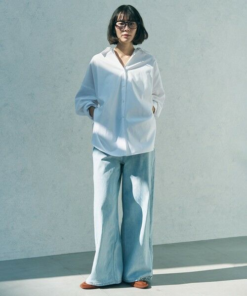 UNFILO / アンフィーロ シャツ・ブラウス | 【WEB限定カラー】コットン オーバーシャツ | 詳細5