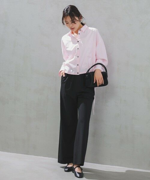 UNFILO / アンフィーロ シャツ・ブラウス | 【WEB限定カラー】ドロスト イージーケアシャツ | 詳細3