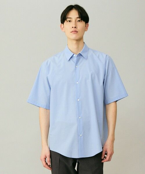 UNFILO / アンフィーロ シャツ・ブラウス | イージーケア TRクリーンシャツ（サックス）