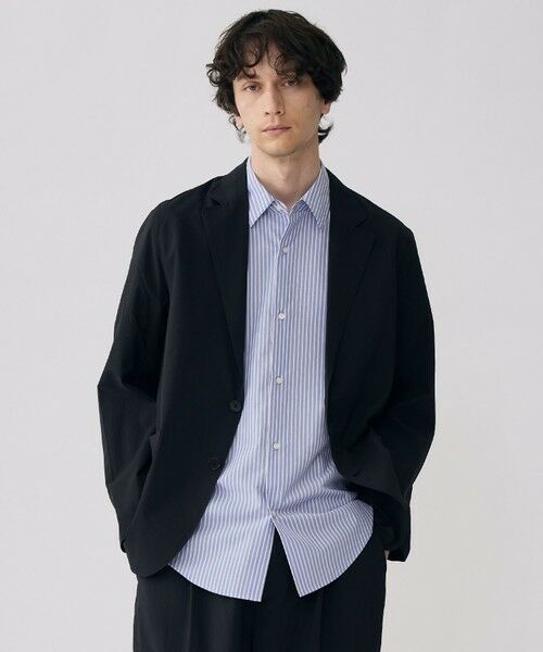 UNFILO / アンフィーロ シャツ・ブラウス | イージーケア TRクリーンシャツ（ブルーストライプ）