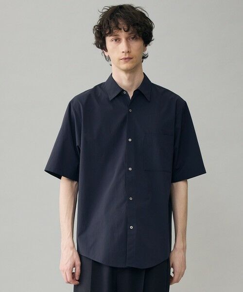 UNFILO / アンフィーロ シャツ・ブラウス | イージーケア さらさらDRYシャツ（ネイビー）