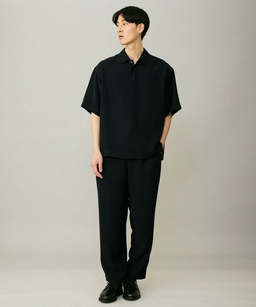 UNFILO / アンフィーロ ポロシャツ | ダブルクロス ポロシャツ | 詳細13