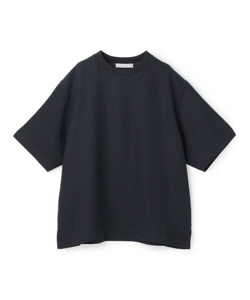 UNFILO / アンフィーロ カットソー | ダブルクロス クルーTEE（ネイビー）