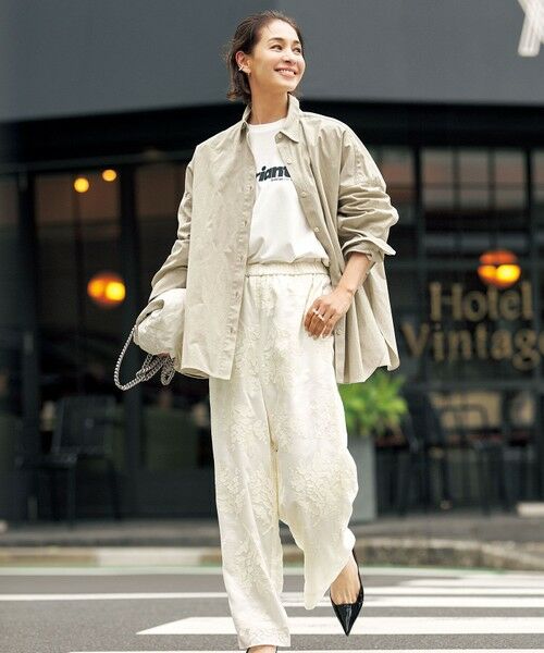 UNFILO / アンフィーロ シャツ・ブラウス | 【WEB限定カラー】コットン オーバーシャツ | 詳細29