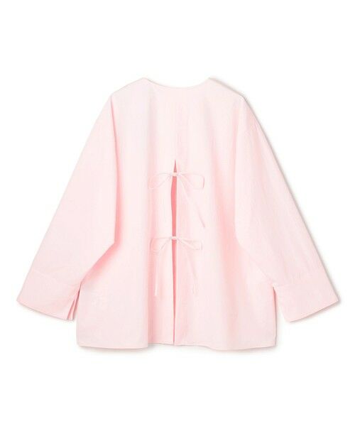 UNFILO / アンフィーロ シャツ・ブラウス | 【WEB限定カラー】バックリボン イージーケアシャツ | 詳細11