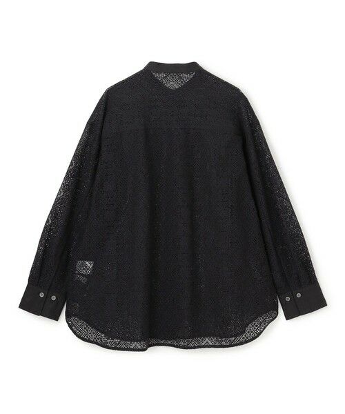 UNFILO / アンフィーロ シャツ・ブラウス | ブロックレース バンドカラーシャツ | 詳細16