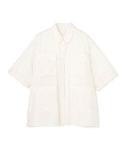 UNFILO / アンフィーロ シャツ・ブラウス | シアー サファリシャツ | 詳細5