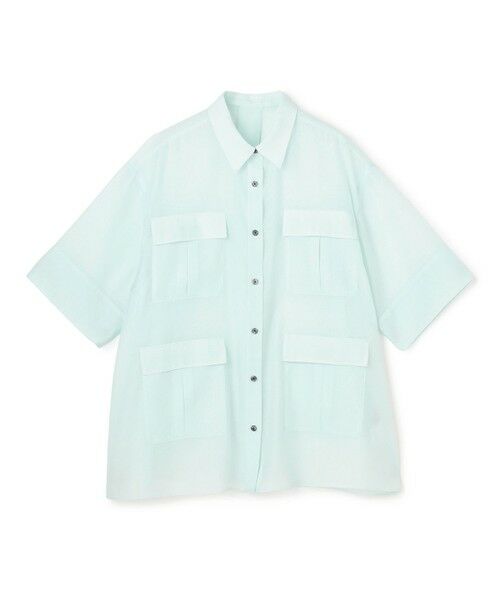 UNFILO / アンフィーロ シャツ・ブラウス | シアー サファリシャツ | 詳細10