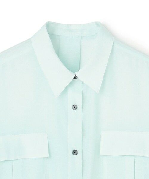 UNFILO / アンフィーロ シャツ・ブラウス | シアー サファリシャツ | 詳細12