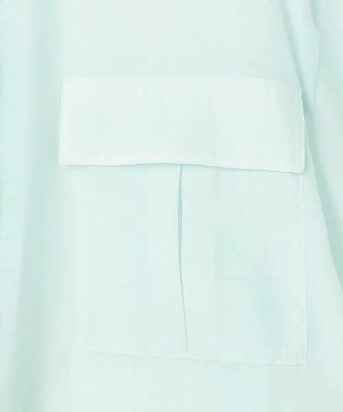 UNFILO / アンフィーロ シャツ・ブラウス | シアー サファリシャツ | 詳細13