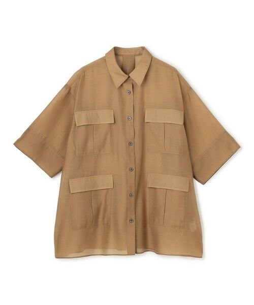 UNFILO / アンフィーロ シャツ・ブラウス | シアー サファリシャツ | 詳細21