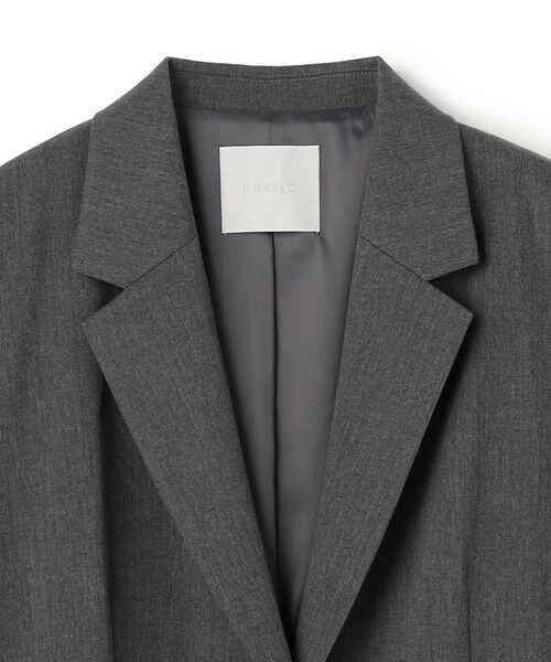 UNFILO / アンフィーロ テーラードジャケット | 【セットアップ着用可】マイビューティ オーバージャケット | 詳細4