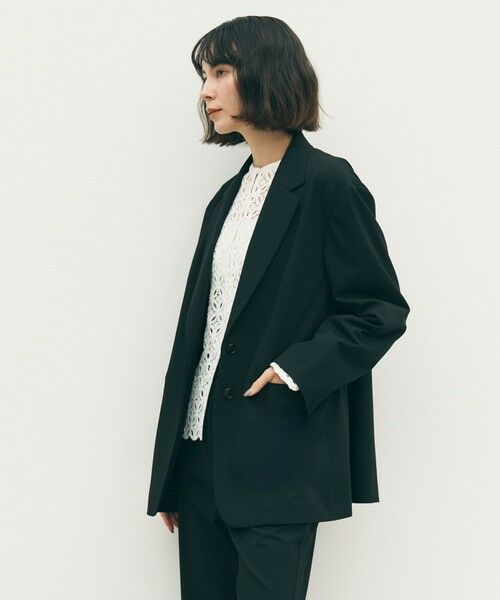 UNFILO / アンフィーロ テーラードジャケット | 【セットアップ着用可】マイビューティ オーバージャケット | 詳細11