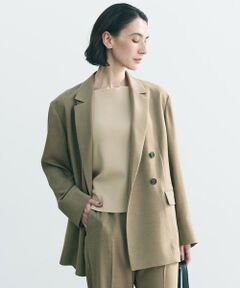 UNFILO / アンフィーロ テーラードジャケット | 【セットアップ着用可】TENNEN TOUCH ダブルブレスト ジャケット