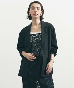 UNFILO / アンフィーロ テーラードジャケット | シアー オーバージャケット