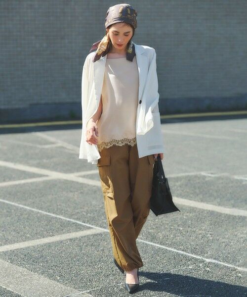 UNFILO / アンフィーロ テーラードジャケット | シアー オーバージャケット | 詳細2