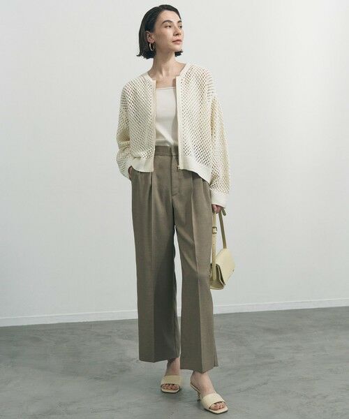 UNFILO / アンフィーロ タンクトップ | フライス スクエアタンク | 詳細10