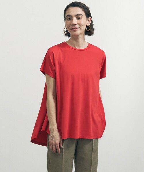 UNFILO / アンフィーロ カットソー | 【一部店舗限定カラー】BEAUTY FORM-T フレアTシャツ（レッド）