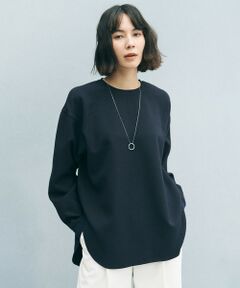 UNFILO / アンフィーロ シャツ・ブラウス | ジョーゼット ラウンドテール プルオーバー