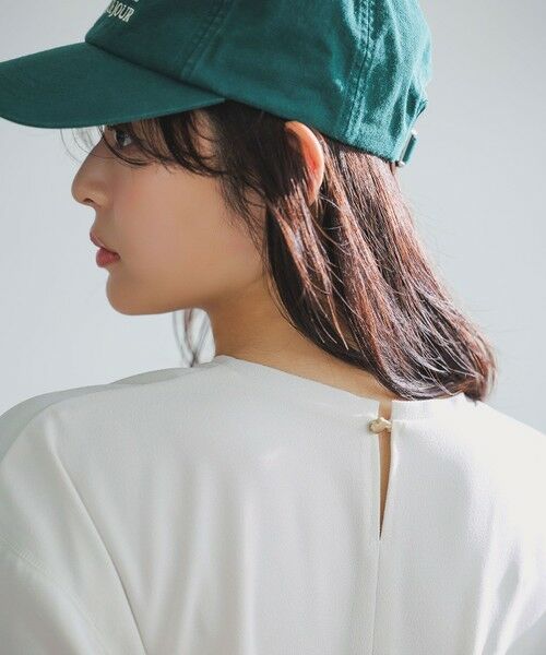 UNFILO / アンフィーロ シャツ・ブラウス | ジョーゼット ラウンドテール プルオーバー | 詳細8