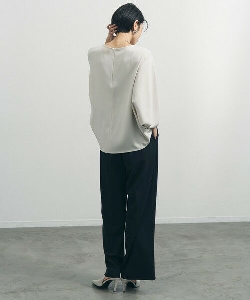 UNFILO / アンフィーロ シャツ・ブラウス | ジョーゼット ドルマンプルオーバー | 詳細12