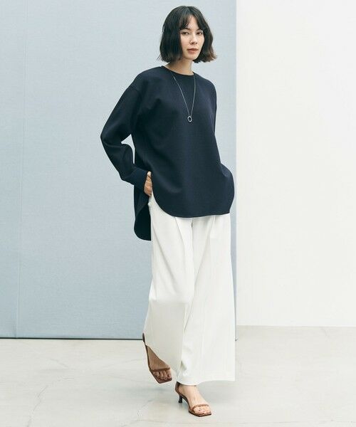 UNFILO / アンフィーロ シャツ・ブラウス | ジョーゼット ラウンドテール プルオーバー | 詳細11