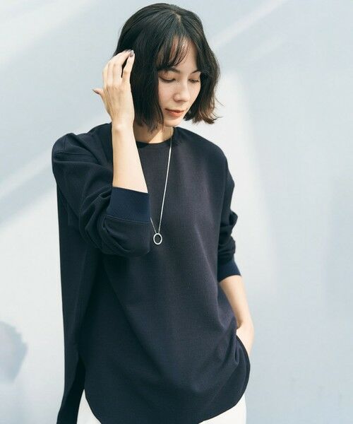 UNFILO / アンフィーロ シャツ・ブラウス | ジョーゼット ラウンドテール プルオーバー | 詳細9