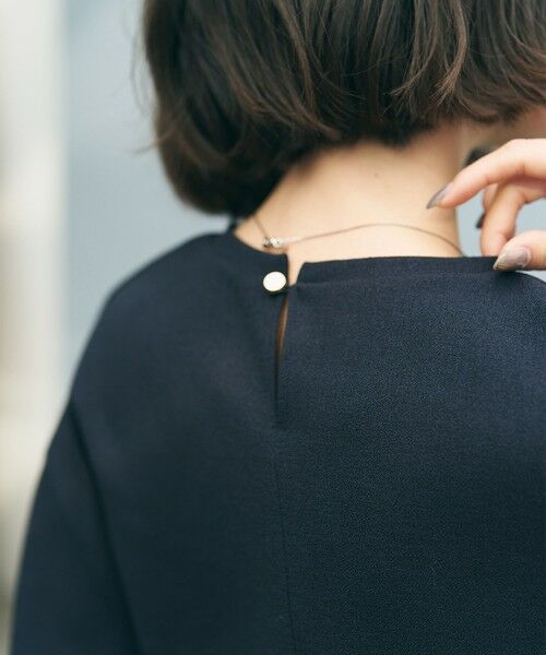 UNFILO / アンフィーロ シャツ・ブラウス | ジョーゼット ラウンドテール プルオーバー | 詳細10