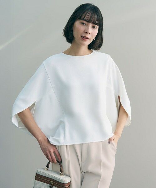 UNFILO / アンフィーロ シャツ・ブラウス | ジョーゼット ドルマンプルオーバー | 詳細2