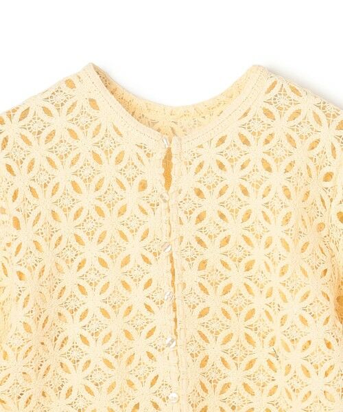 UNFILO / アンフィーロ カーディガン・ボレロ | 【前後着用可能】ラッセルレース 2WAYプルオーバー | 詳細8