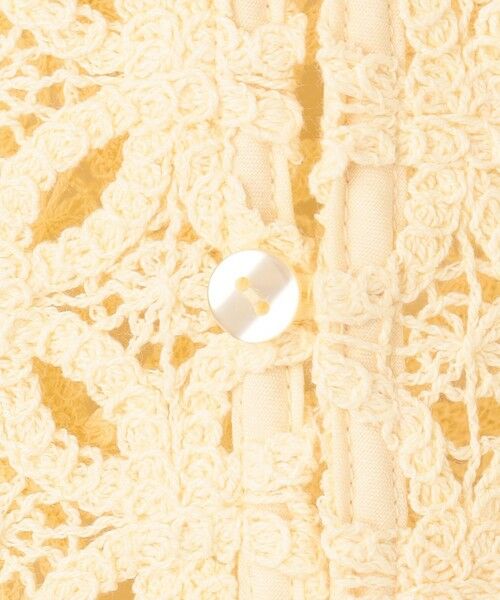 UNFILO / アンフィーロ カーディガン・ボレロ | 【前後着用可能】ラッセルレース 2WAYプルオーバー | 詳細11