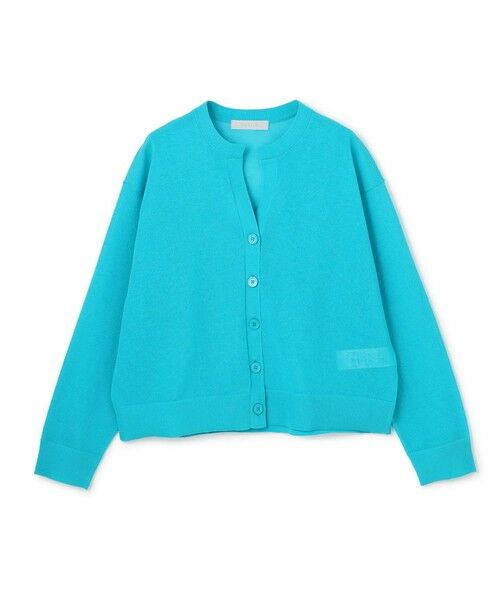 UNFILO / アンフィーロ カーディガン・ボレロ | シアーフォルムニット キーネックカーディガン | 詳細16